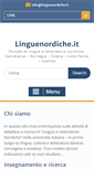 Mobile Screenshot of linguenordiche.it